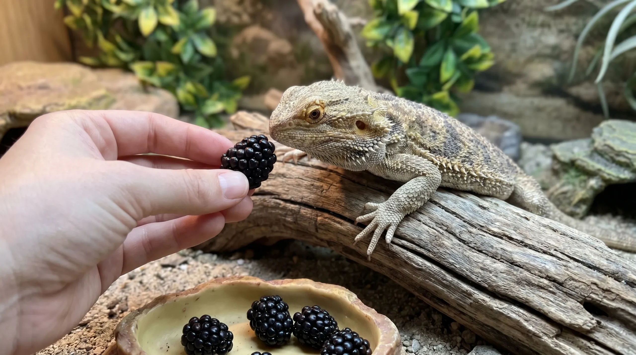Can a Bearded Dragon Eat Blackberries