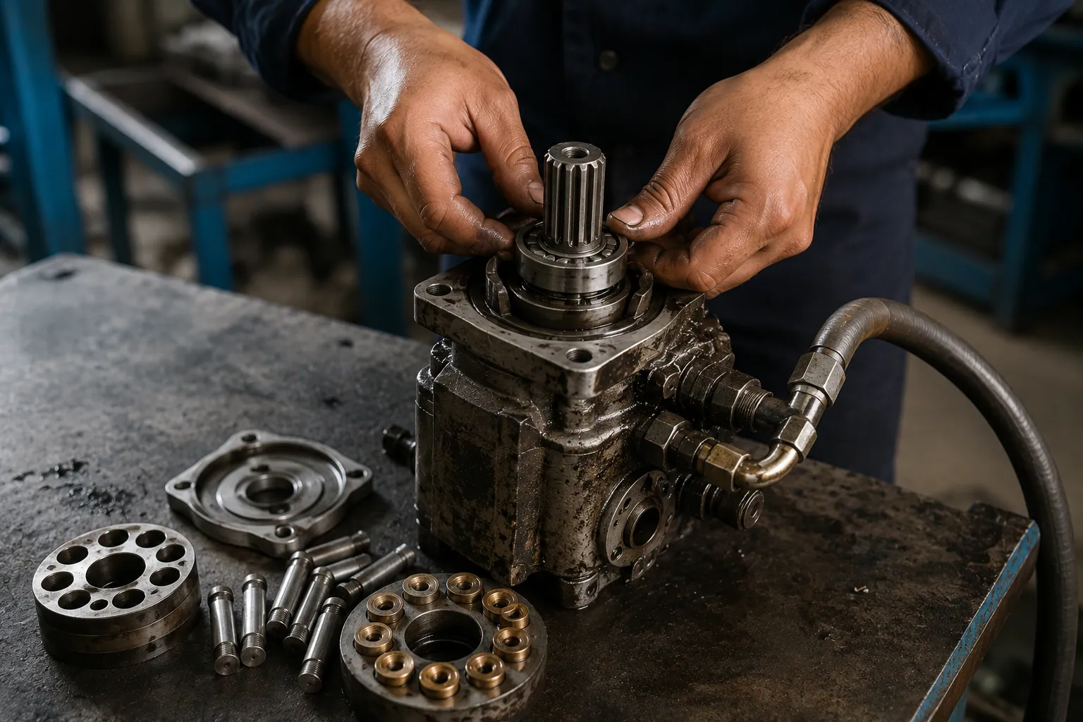 State The Remedial Action for Hydraulic Pump Not Delivering Oil Guide