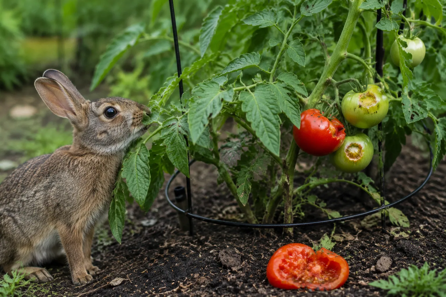 What Animals Eat Tomato Plants